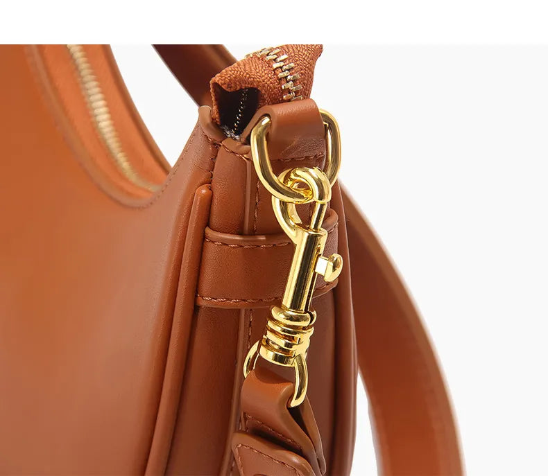 Denim Half Moon Hobo Bag | Soulmate Streetwear – same ANTHEM.