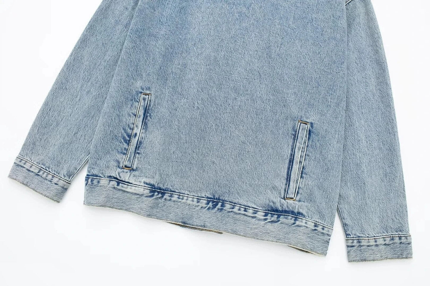 Denim Hoodie Pullover – Cute Chic Streetwear for Soulmates | same ANTHEM