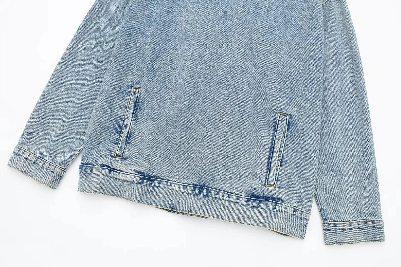 Denim Hoodie Pullover – Cute Chic Streetwear for Soulmates | same ANTHEM