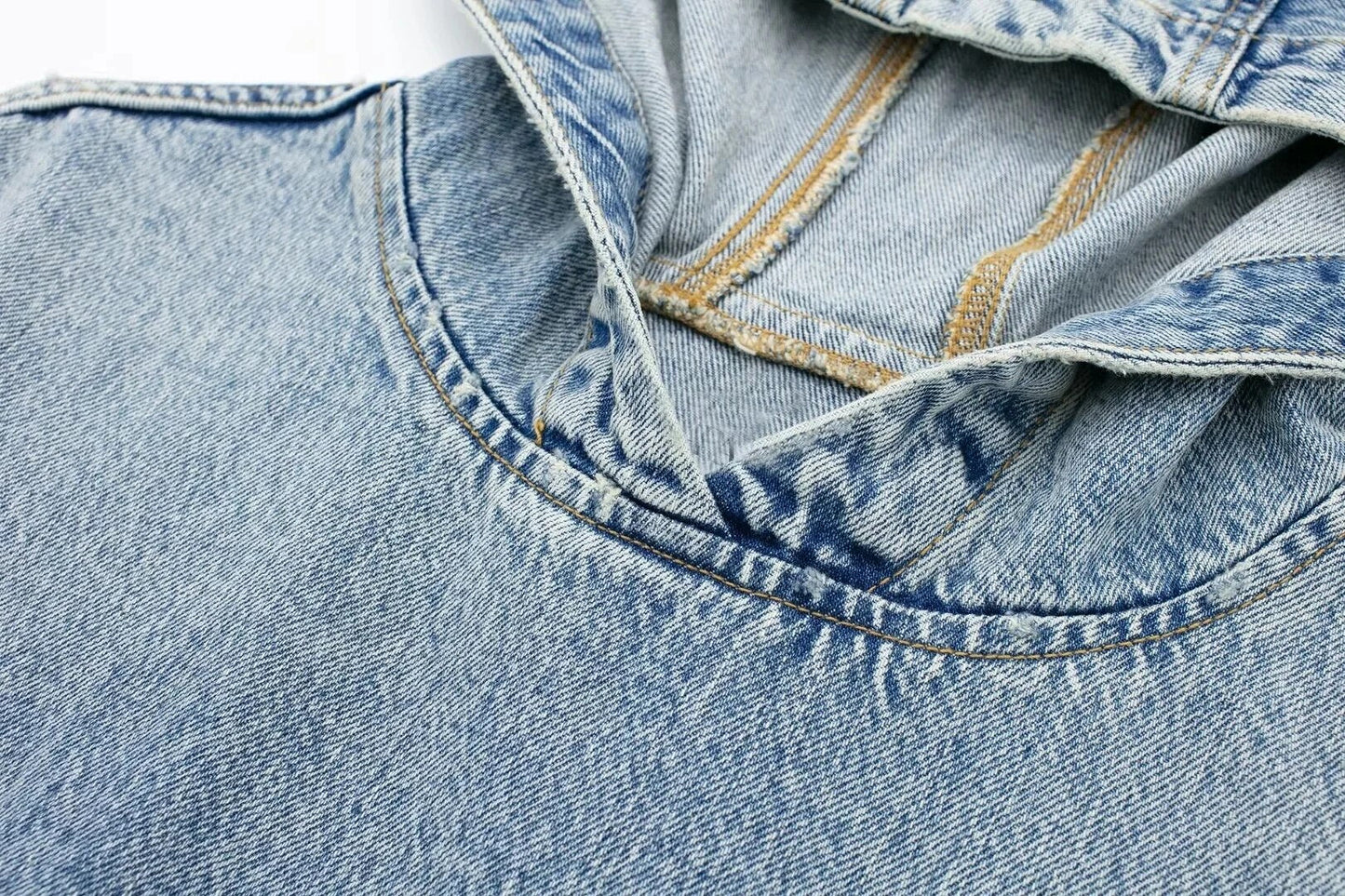 Denim Hoodie Pullover – Cute Chic Streetwear for Soulmates | same ANTHEM
