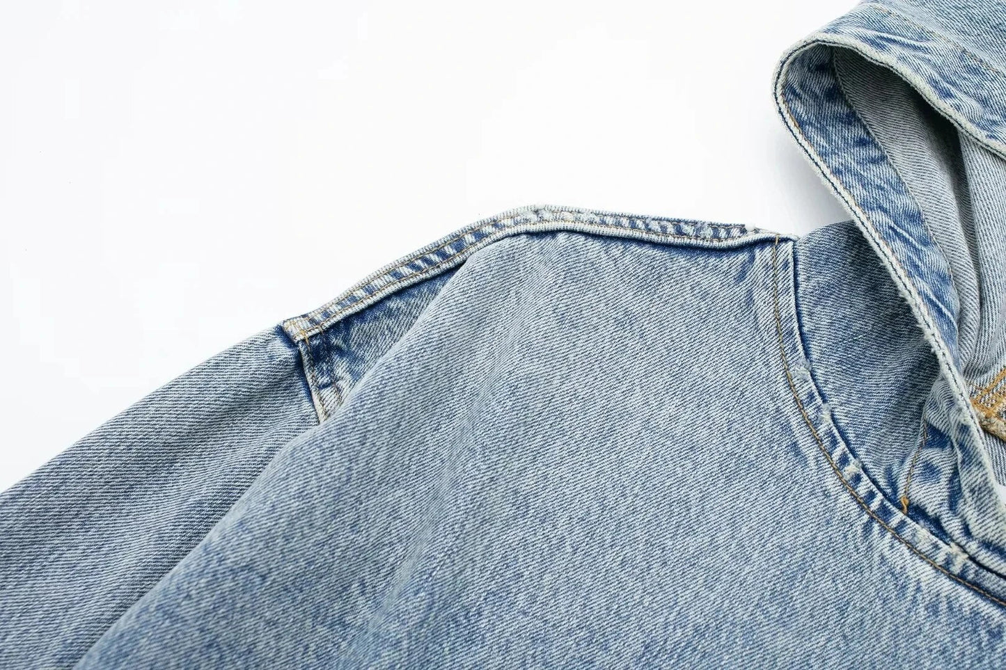 Denim Hoodie Pullover – Cute Chic Streetwear for Soulmates | same ANTHEM