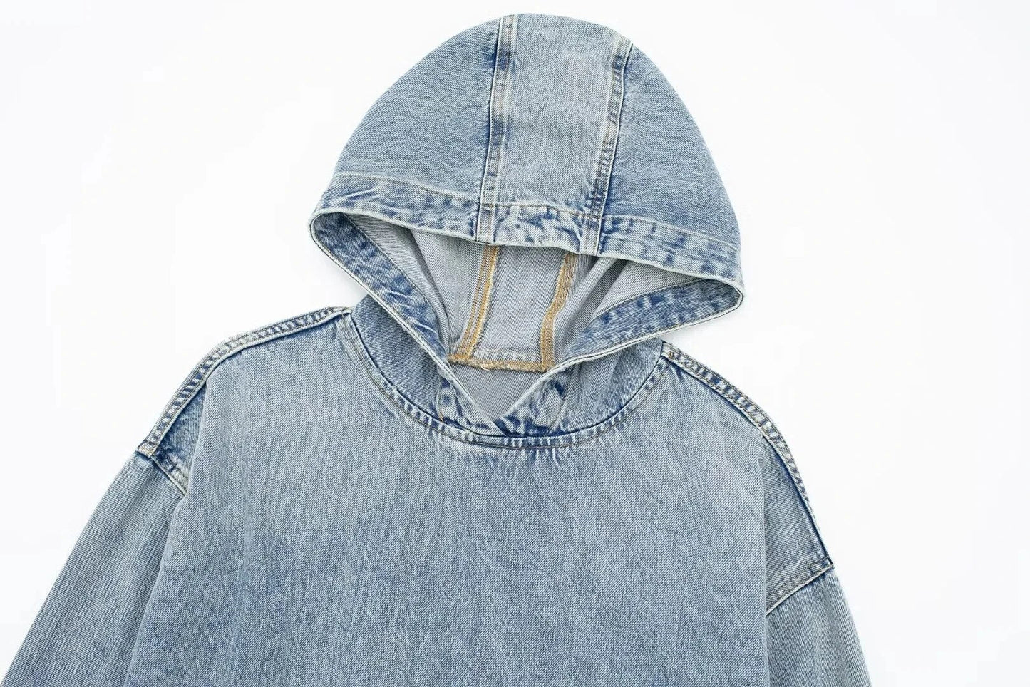 Denim Hoodie Pullover – Cute Chic Streetwear for Soulmates | same ANTHEM