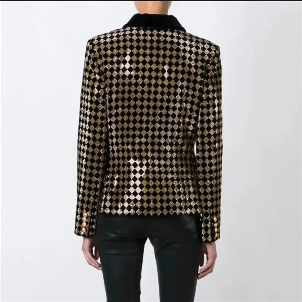 Diamond Lapel Blazer | same ANTHEM.