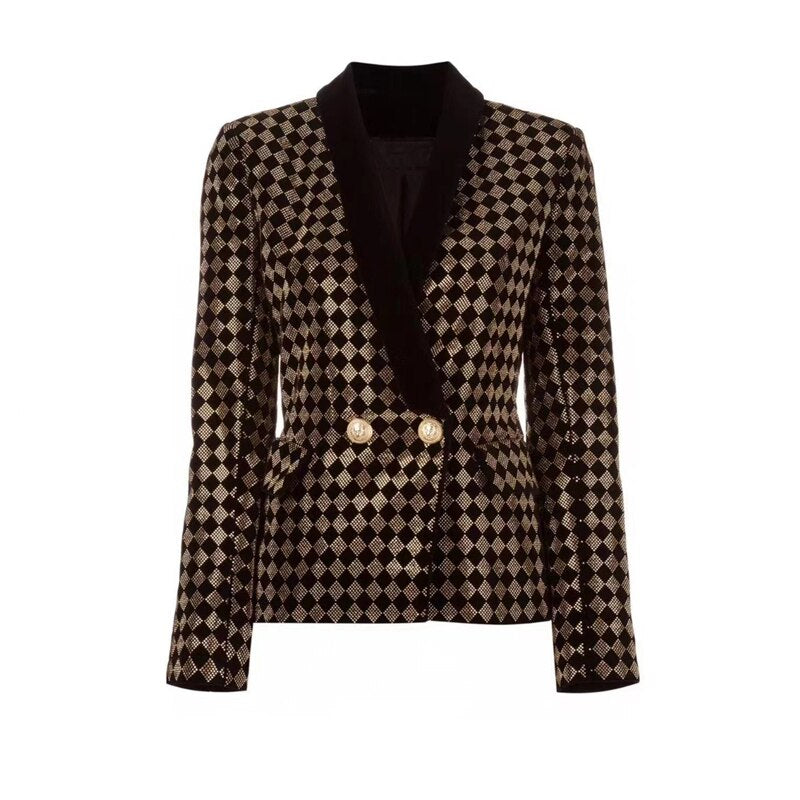 Diamond Lapel Blazer | same ANTHEM.