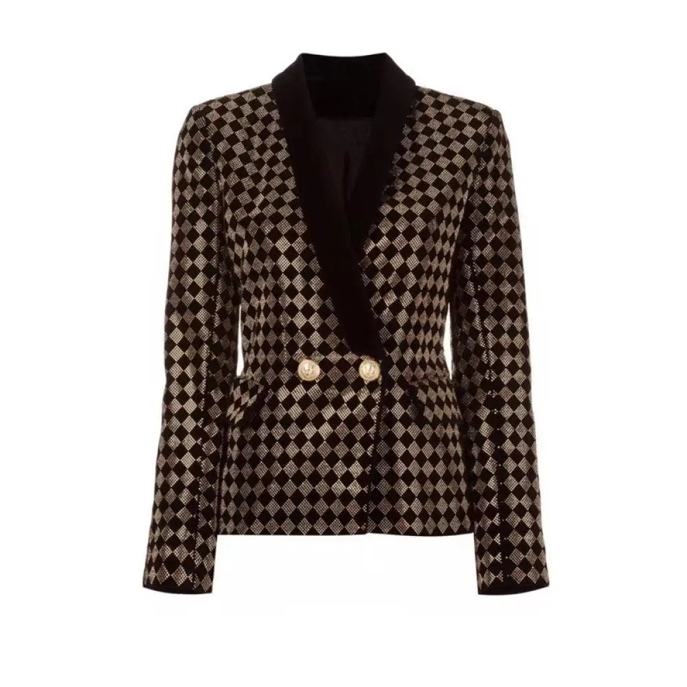 Diamond Lapel Blazer | same ANTHEM.