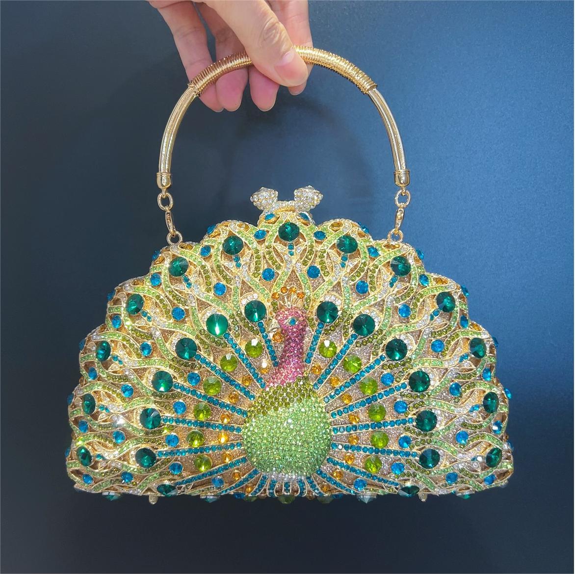 Diamond Peacock Bag | same ANTHEM. - Multicolour
