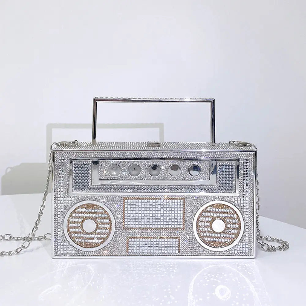 Diamond Radio Clutch Bag | same ANTHEM.