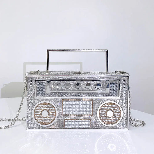 Diamond Radio Clutch Bag | same ANTHEM.