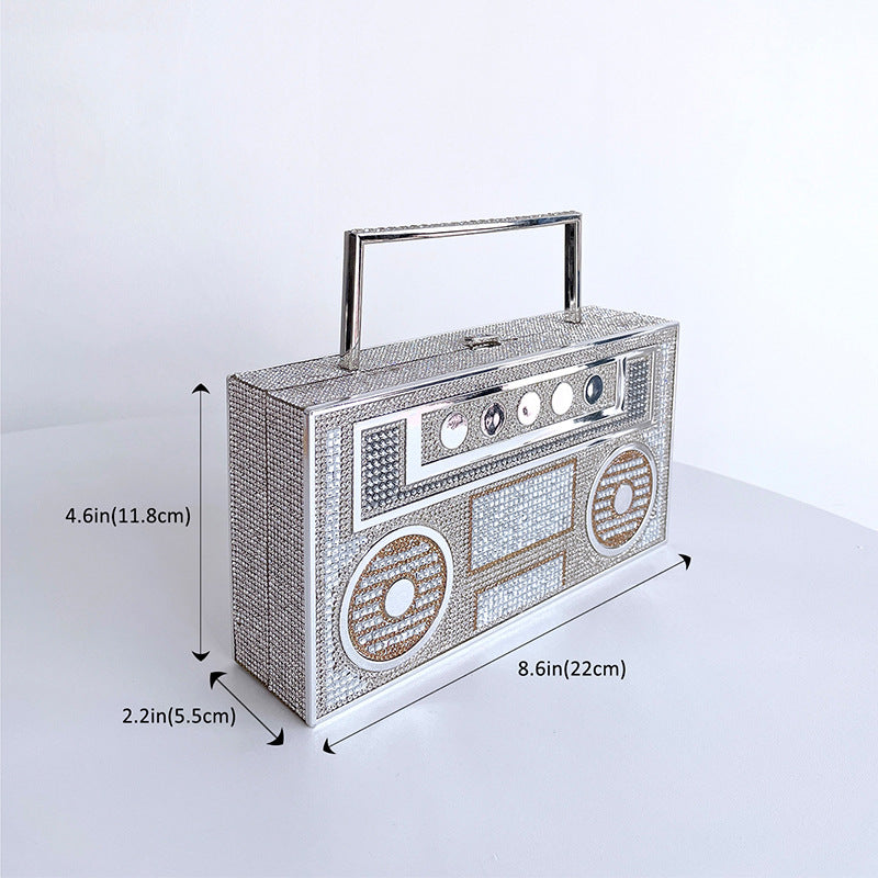 Diamond Radio Clutch Bag | same ANTHEM.