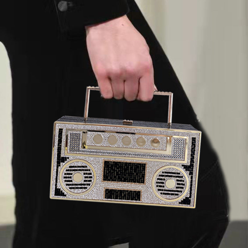 Diamond Radio Clutch Bag | same ANTHEM.