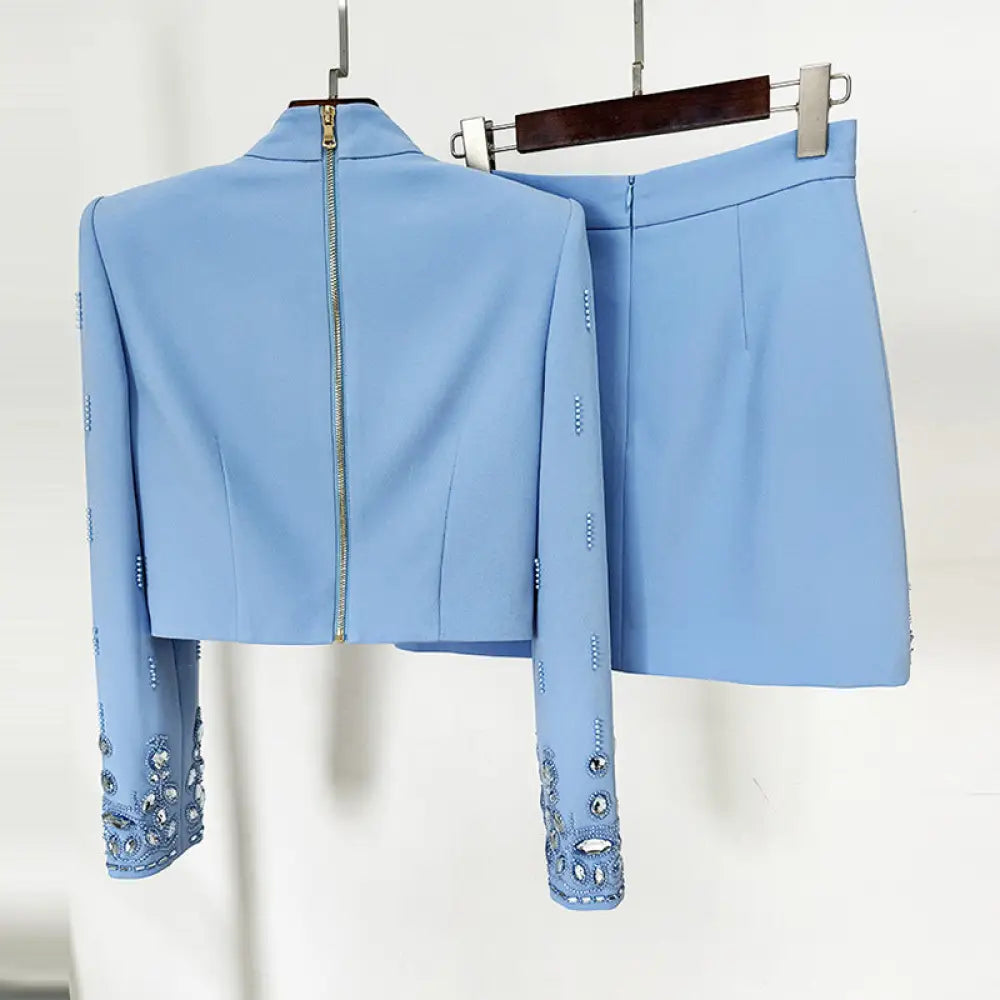 Diamond Skirt Suit | same ANTHEM