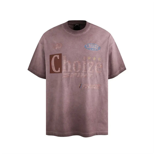 Distressed Vintage Shibori Gradient T-Shirt – same ANTHEM. Soulmate Streetwear
