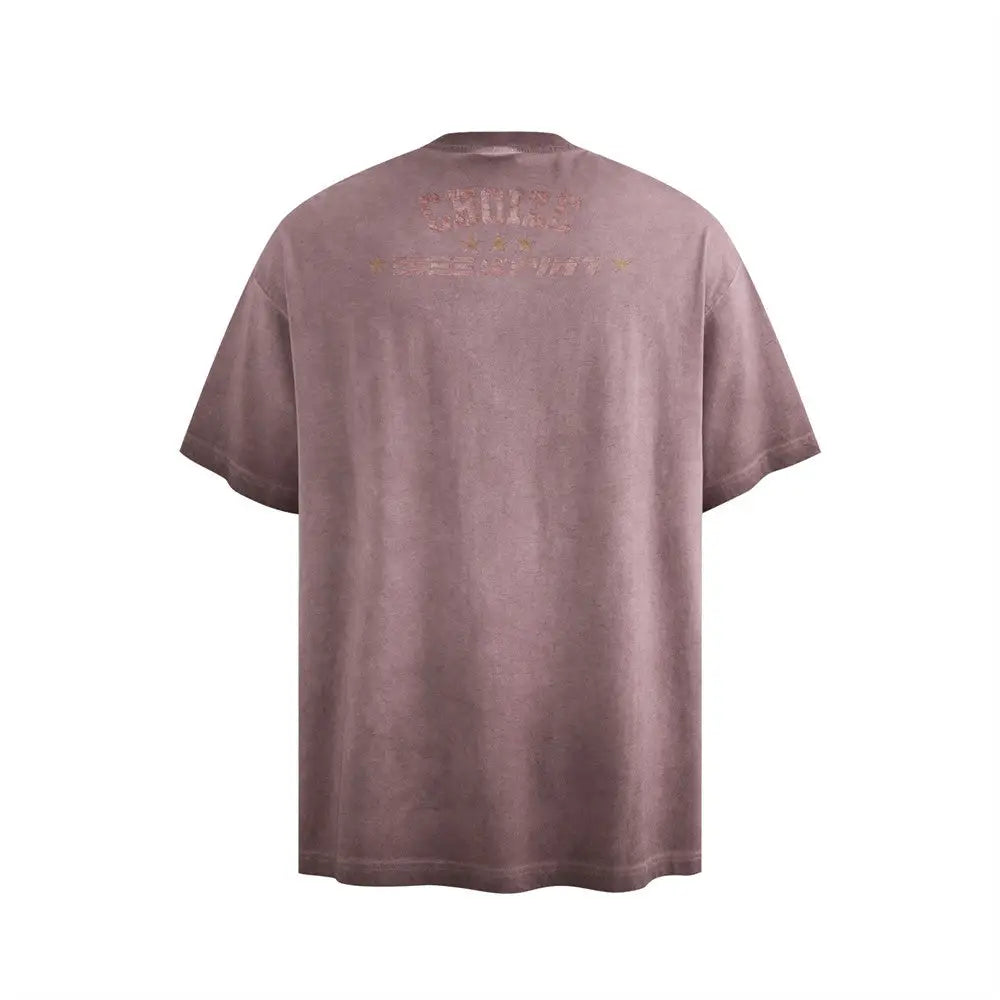 Distressed Vintage Shibori Gradient T-Shirt – same ANTHEM. Soulmate Streetwear
