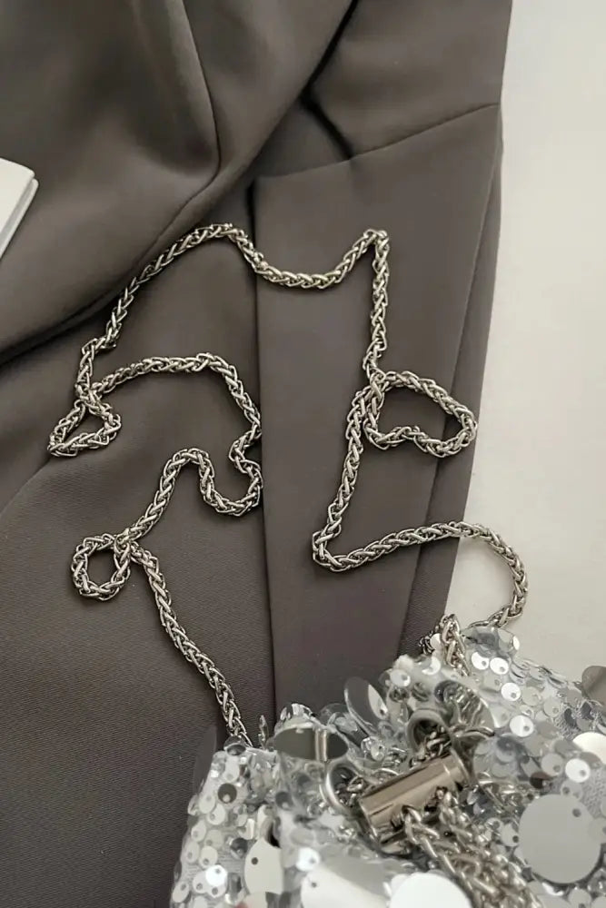 Drawstring Sequin Crossbody Bag – Soulmate Streetwear Accessory | same ANTHEM