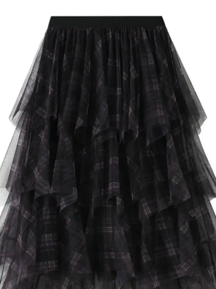 Dreamy A-Line Tulle Skirt for Women | same ANTHEM