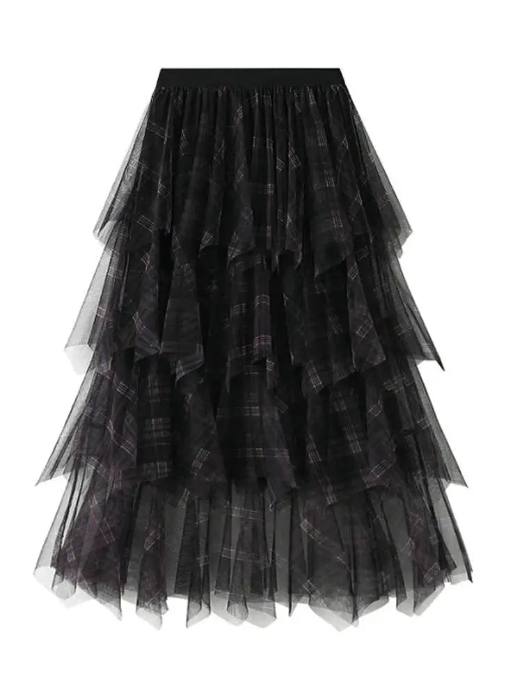 Dreamy A-Line Tulle Skirt for Women | same ANTHEM