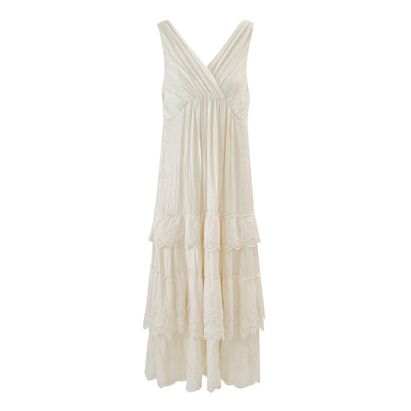 Dreamy Cake Skirt Dress – same ANTHEM - apricot / S