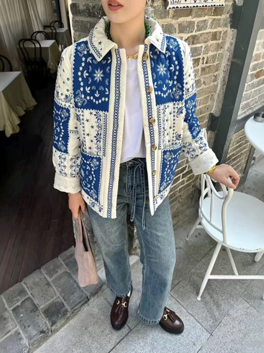 Dreamy Classy Floral Jacket – same ANTHEM Outerwear for Lovers & Soulmates