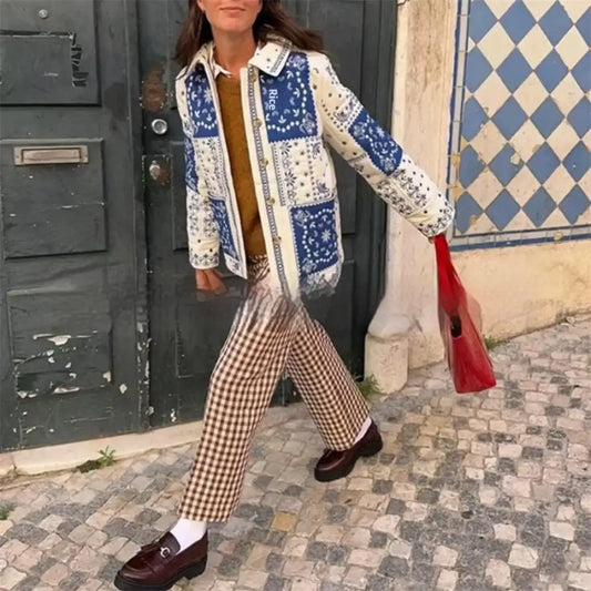 Dreamy Classy Floral Jacket – same ANTHEM Outerwear for Lovers & Soulmates