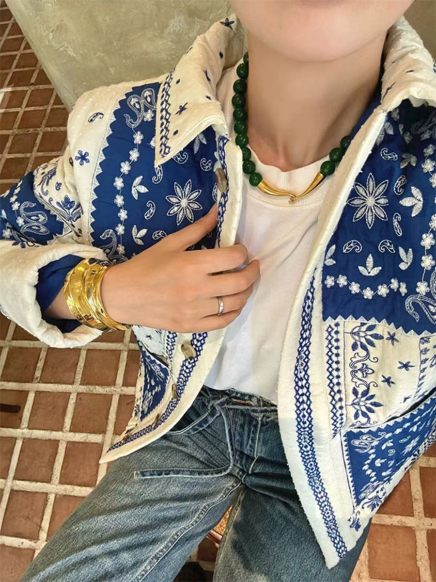 Dreamy Classy Floral Jacket – same ANTHEM Outerwear for Lovers & Soulmates
