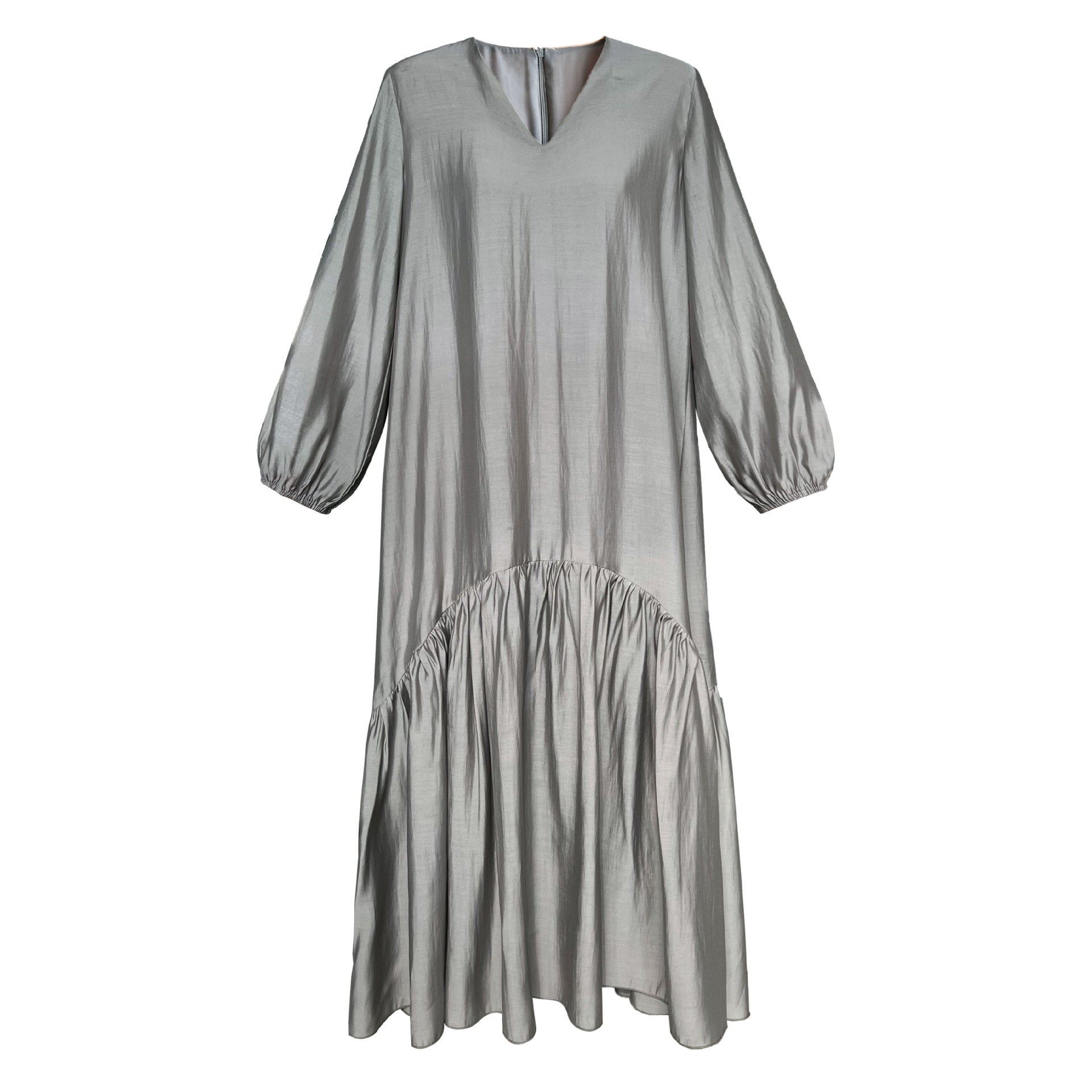 Dreamy Fish Tail Long Dress | Loose & Gentle | same ANTHEM