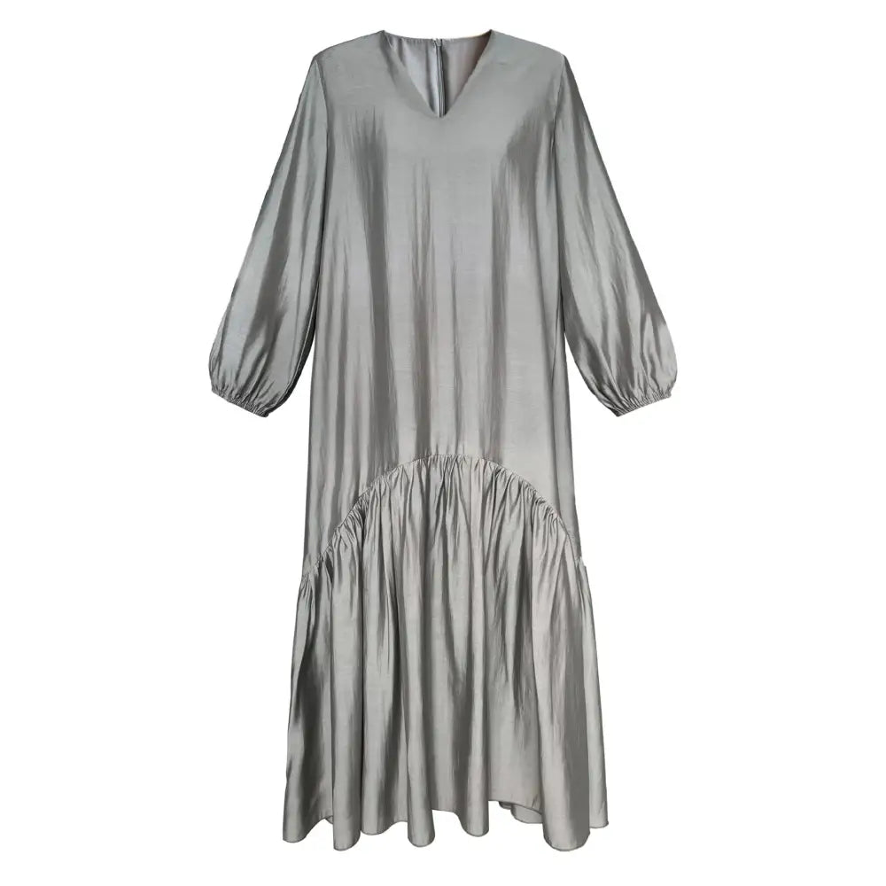 Dreamy Fish Tail Long Dress | Loose & Gentle | same ANTHEM