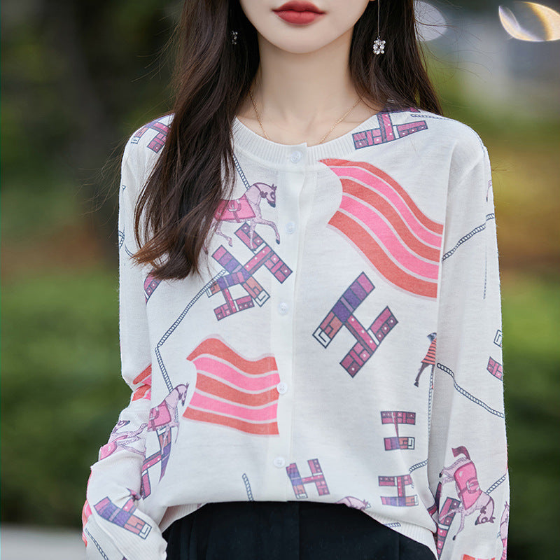 Dreamy Japanese-Inspired Knitted Cardigan – same ANTHEM