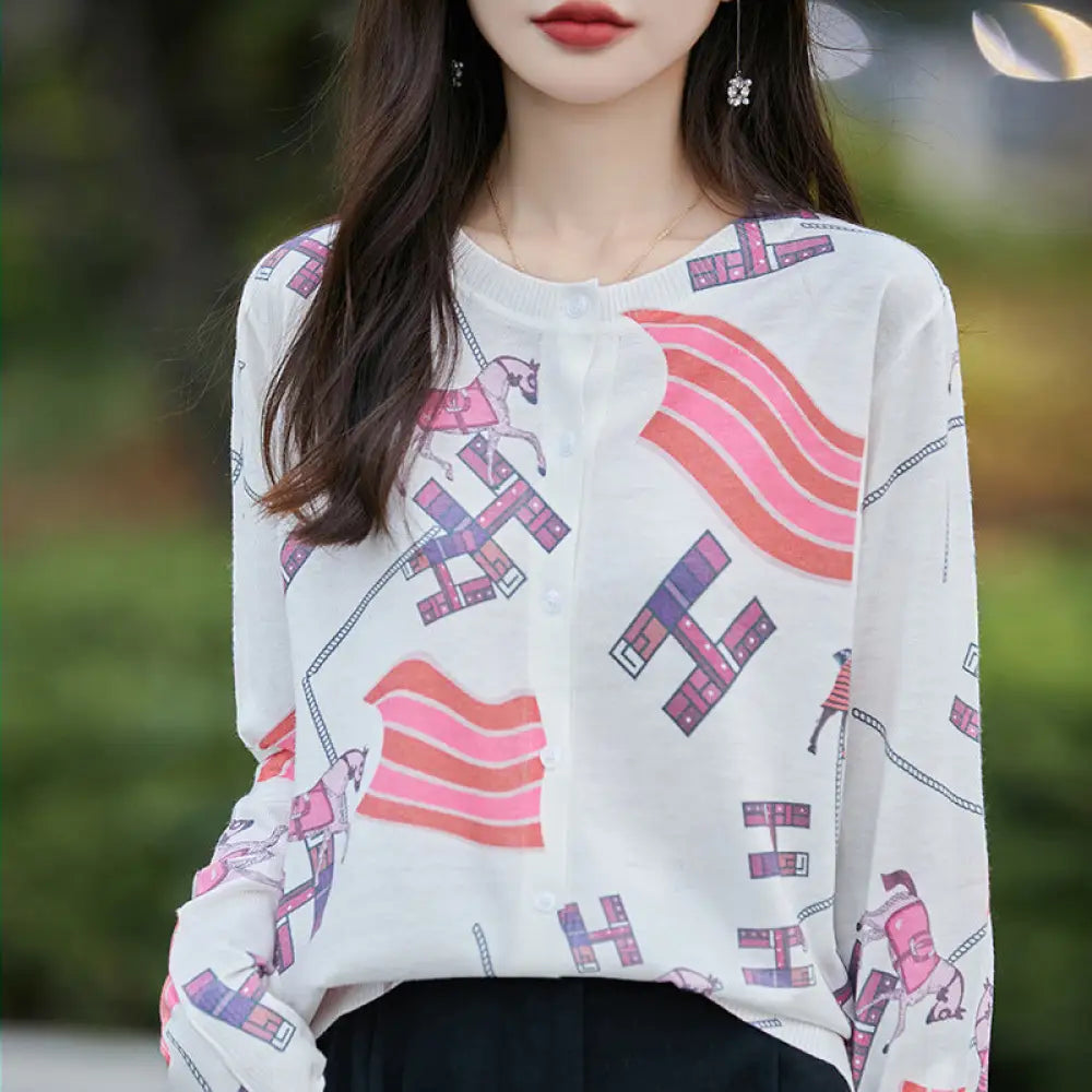 Dreamy Japanese-Inspired Knitted Cardigan – same ANTHEM
