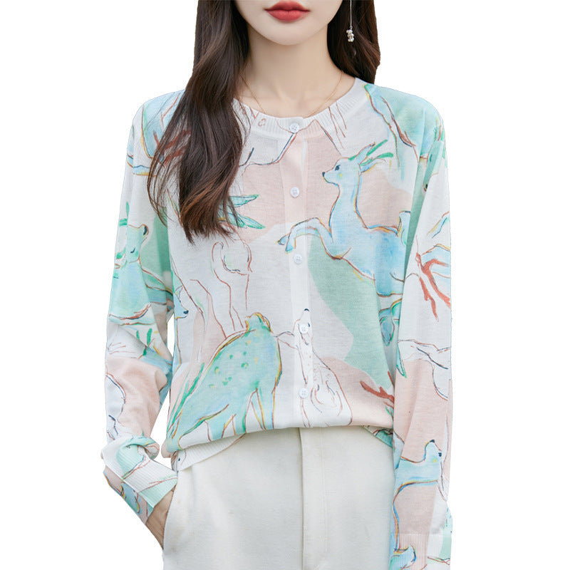 Dreamy Japanese-Inspired Knitted Cardigan – same ANTHEM