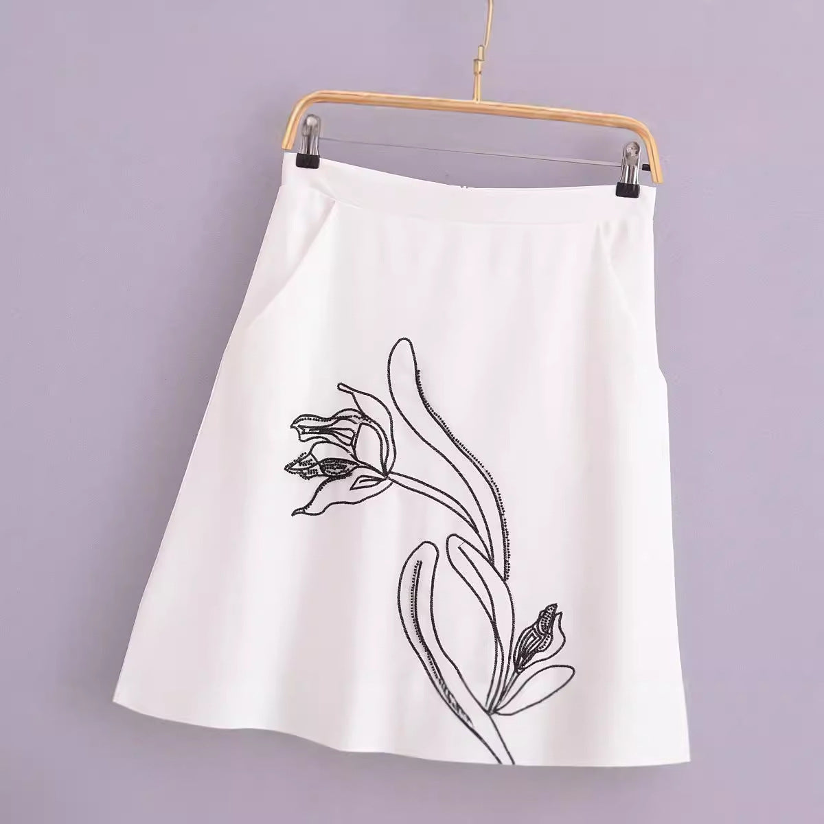 Dreamy Japanese Style White Midi Skirt – same ANTHEM