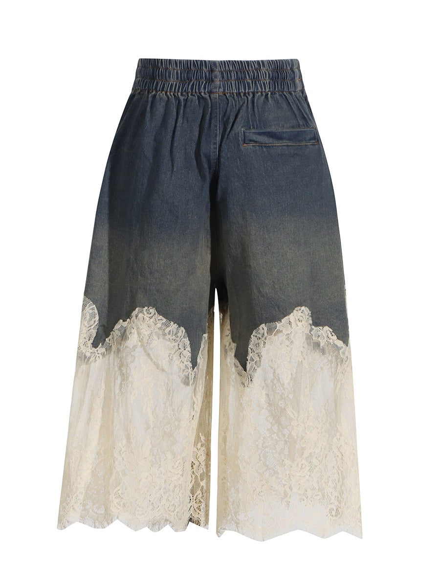 Dreamy Lace Camisole & Denim Shorts Set – Soulmate Streetwear | same ANTHEM