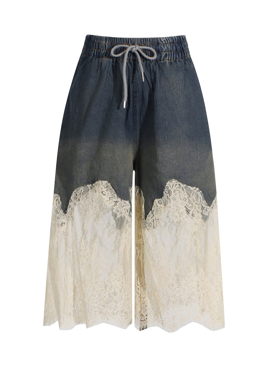 Dreamy Lace Camisole & Denim Shorts Set – Soulmate Streetwear | same ANTHEM