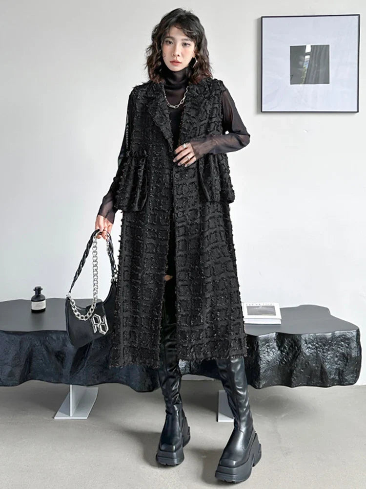 Dreamy Loose Long Vest with Burr Pockets – Soulmate Streetwear | same ANTHEM