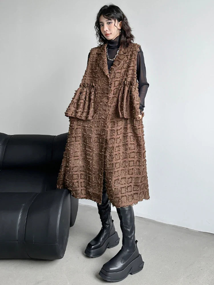 Dreamy Loose Long Vest with Burr Pockets – Soulmate Streetwear | same ANTHEM