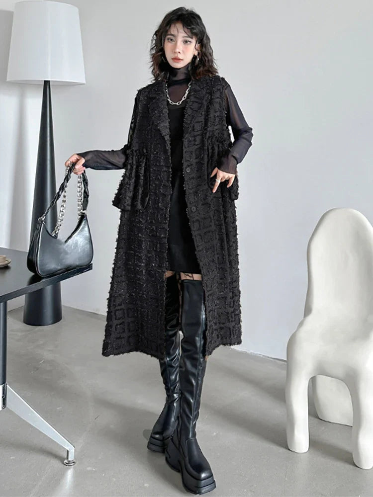 Dreamy Loose Long Vest with Burr Pockets – Soulmate Streetwear | same ANTHEM