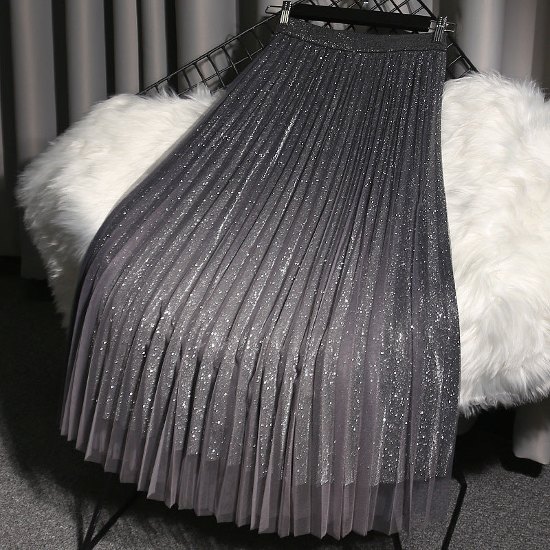 Dreamy Mesh Tulle Skirt – Wear Your Style Love Loud - Grey black / One size