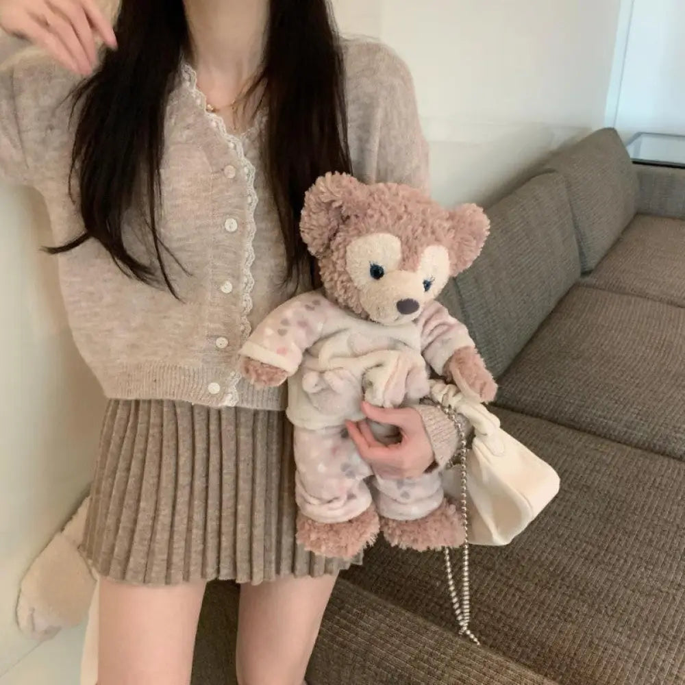 Dreamy Mink Sweater for Women – Romantic Style by same ANTHEM - Greige / 2XL