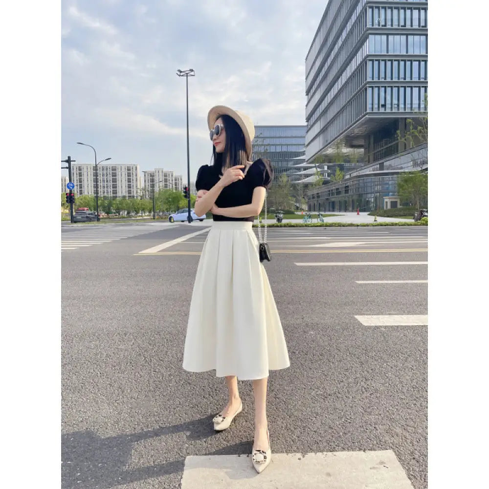 Dreamy Pleated Skirt – Free Spirit Romantic Style | same ANTHEM