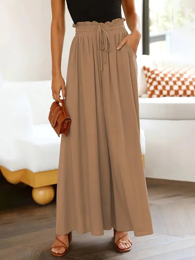 Dreamy Plus Size Wide Leg Pants - Chic Style | same ANTHEM - Skirt