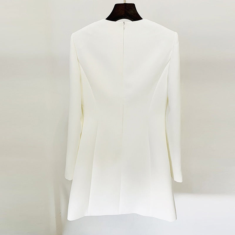 Dreamy Ribbon Tied Long Sleeve Dress | same ANTHEM