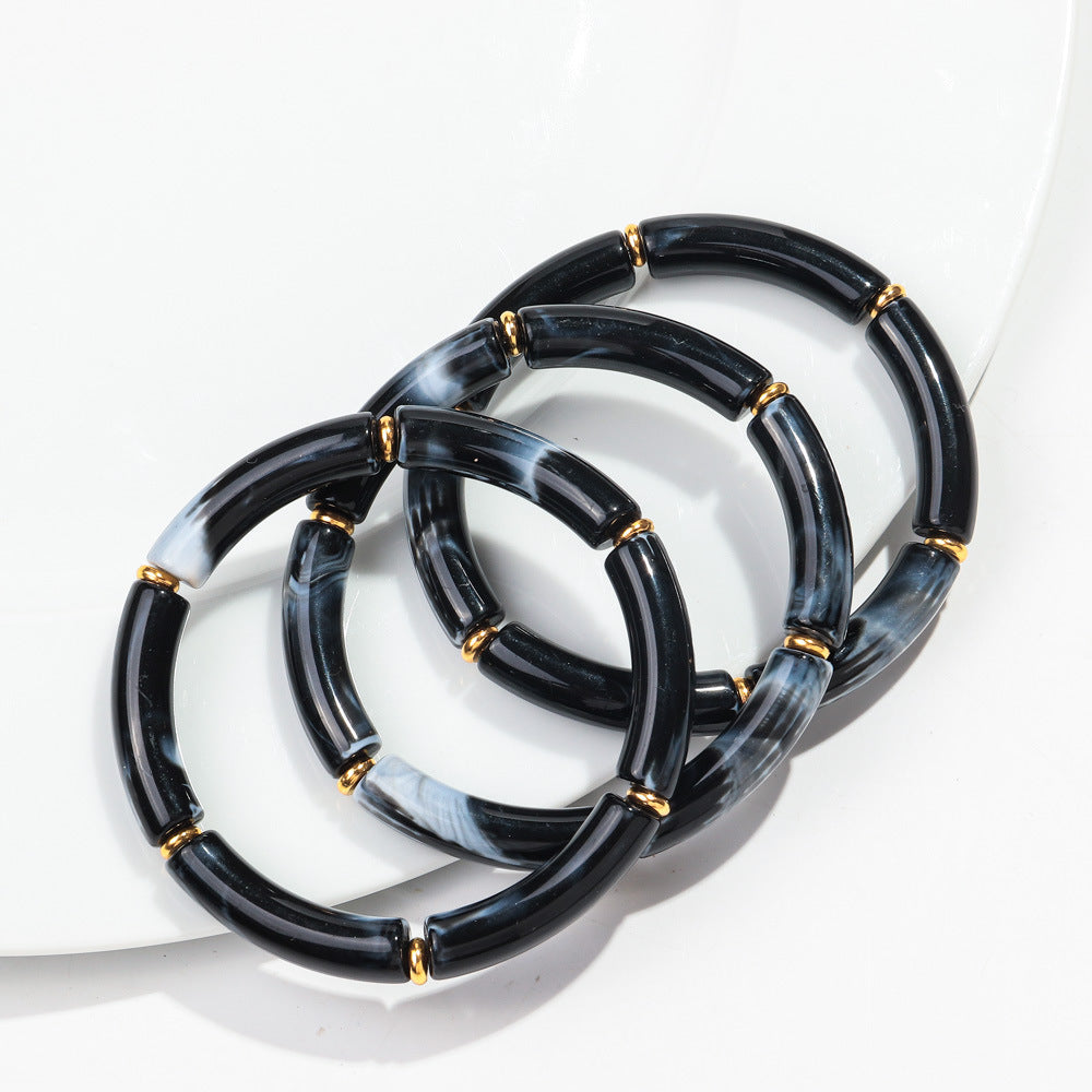 Elbow Bracelets Ladies | Chic Boho Acrylic Accessories | same ANTHEM - Color17