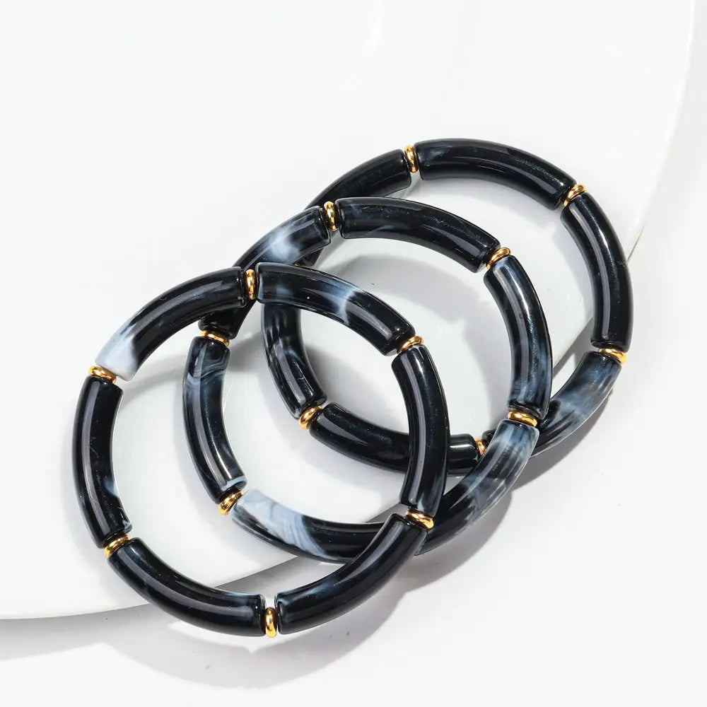 Elbow Bracelets Ladies | Chic Boho Acrylic Accessories | same ANTHEM - Color17