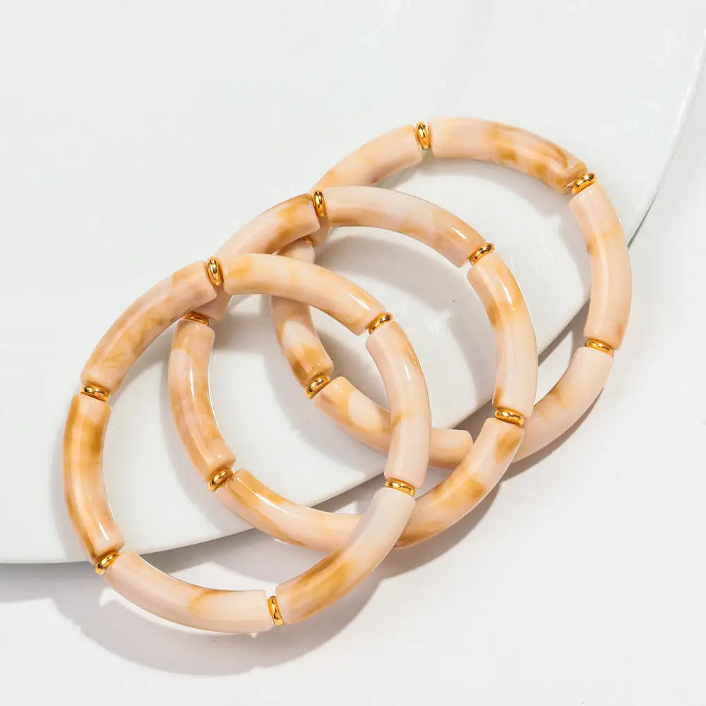 Elbow Bracelets Ladies | Chic Boho Acrylic Accessories | same ANTHEM - Color14
