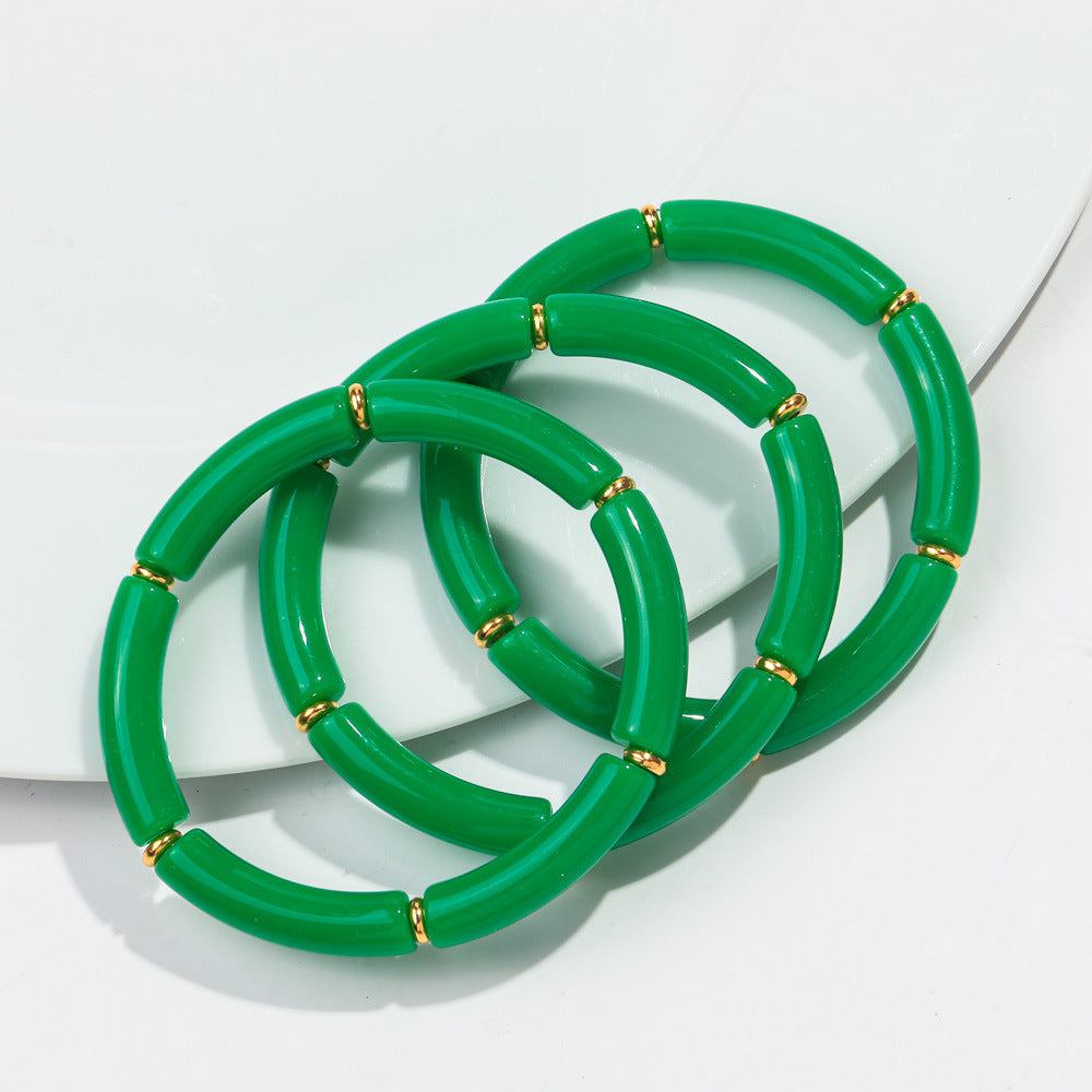 Elbow Bracelets Ladies | Chic Boho Acrylic Accessories | same ANTHEM - Color28