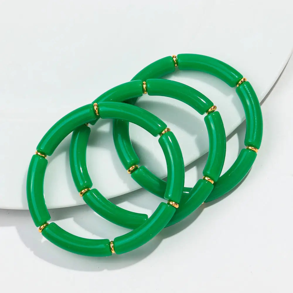 Elbow Bracelets Ladies | Chic Boho Acrylic Accessories | same ANTHEM - Color28