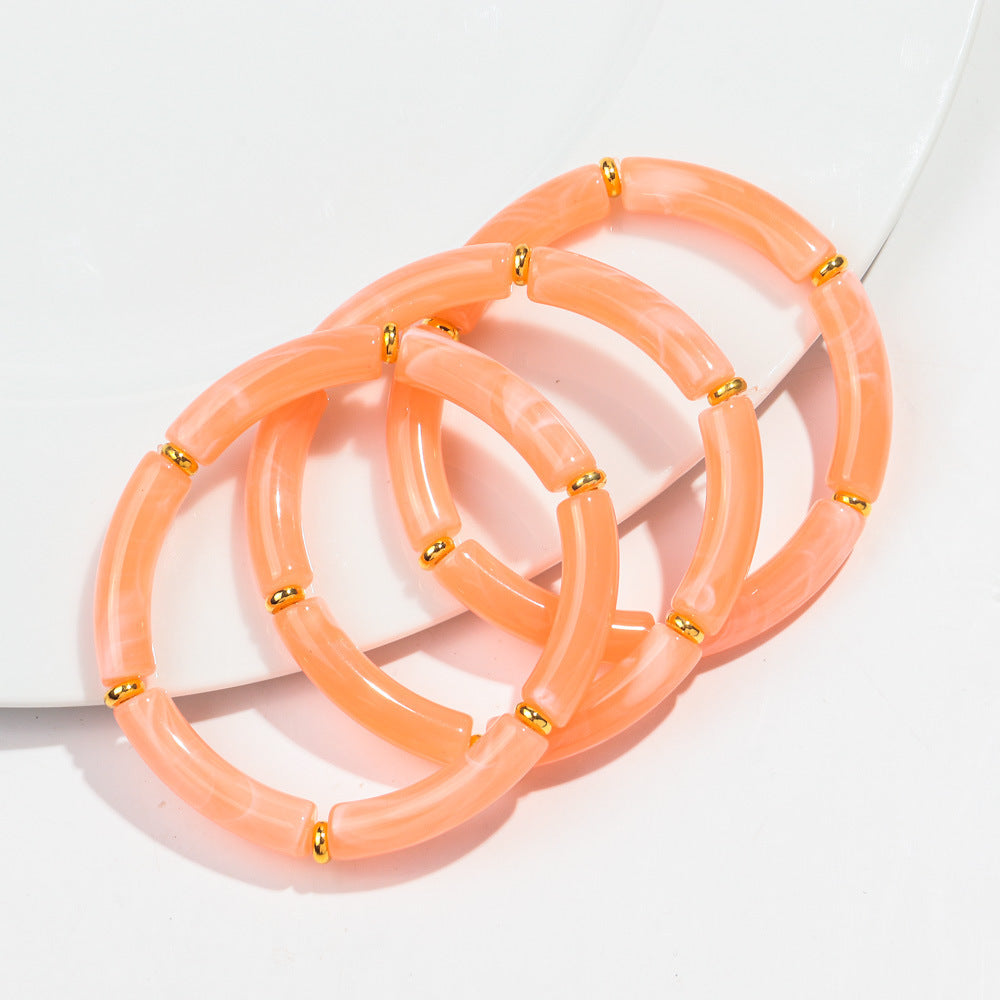 Elbow Bracelets Ladies | Chic Boho Acrylic Accessories | same ANTHEM - Color3