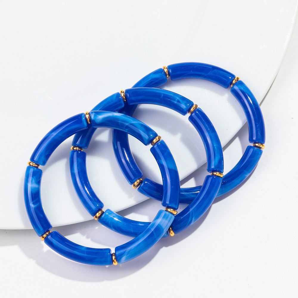 Elbow Bracelets Ladies | Chic Boho Acrylic Accessories | same ANTHEM - Color8