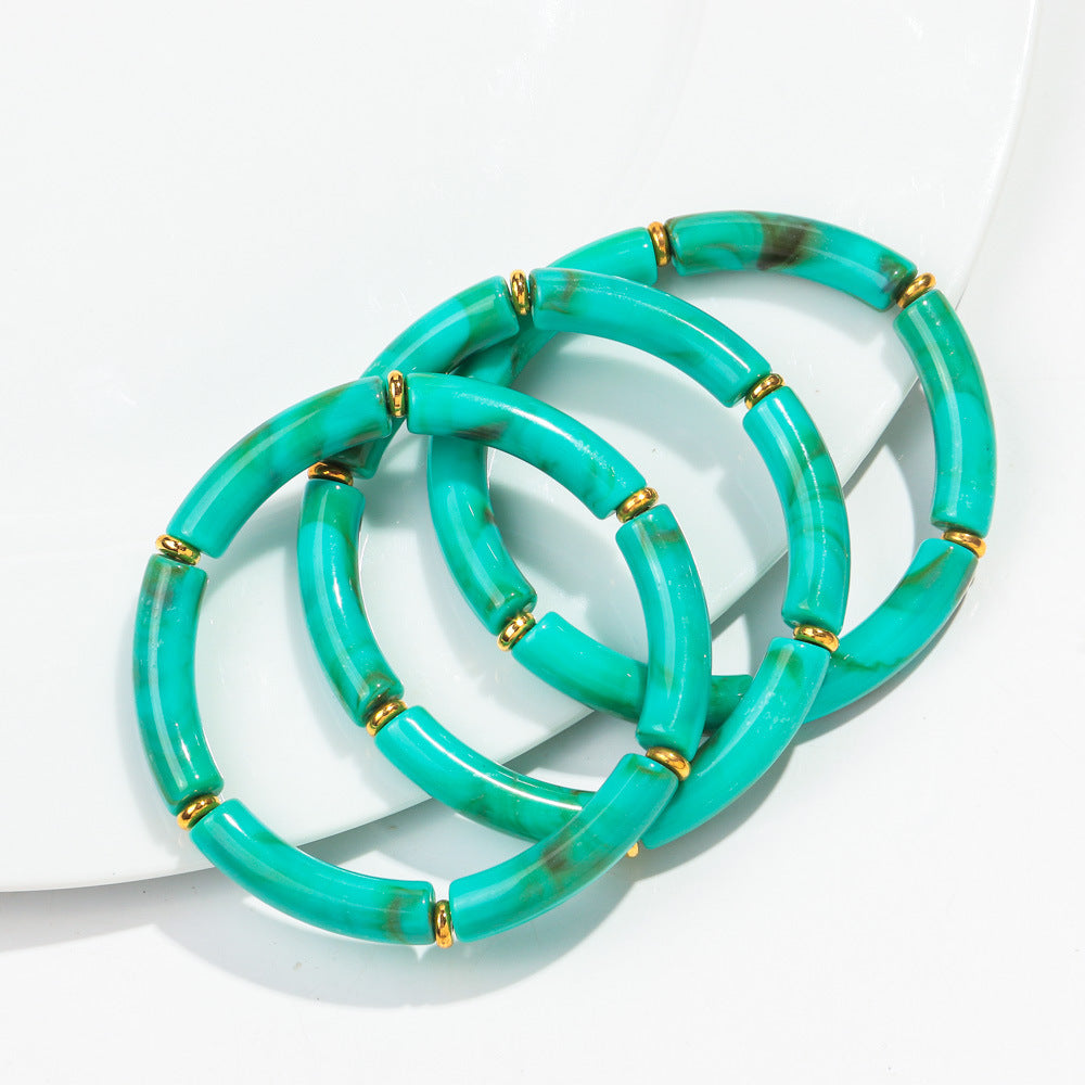 Elbow Bracelets Ladies | Chic Boho Acrylic Accessories | same ANTHEM - Color6