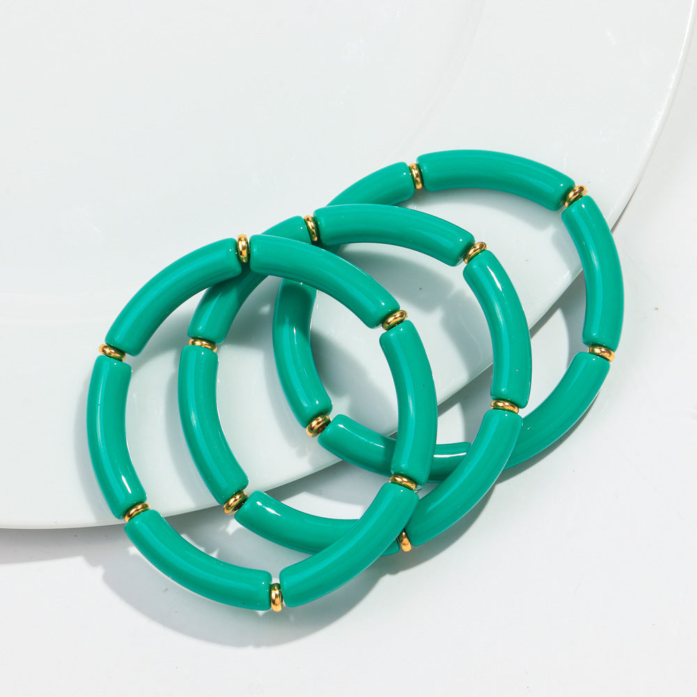 Elbow Bracelets Ladies | Chic Boho Acrylic Accessories | same ANTHEM - Color26