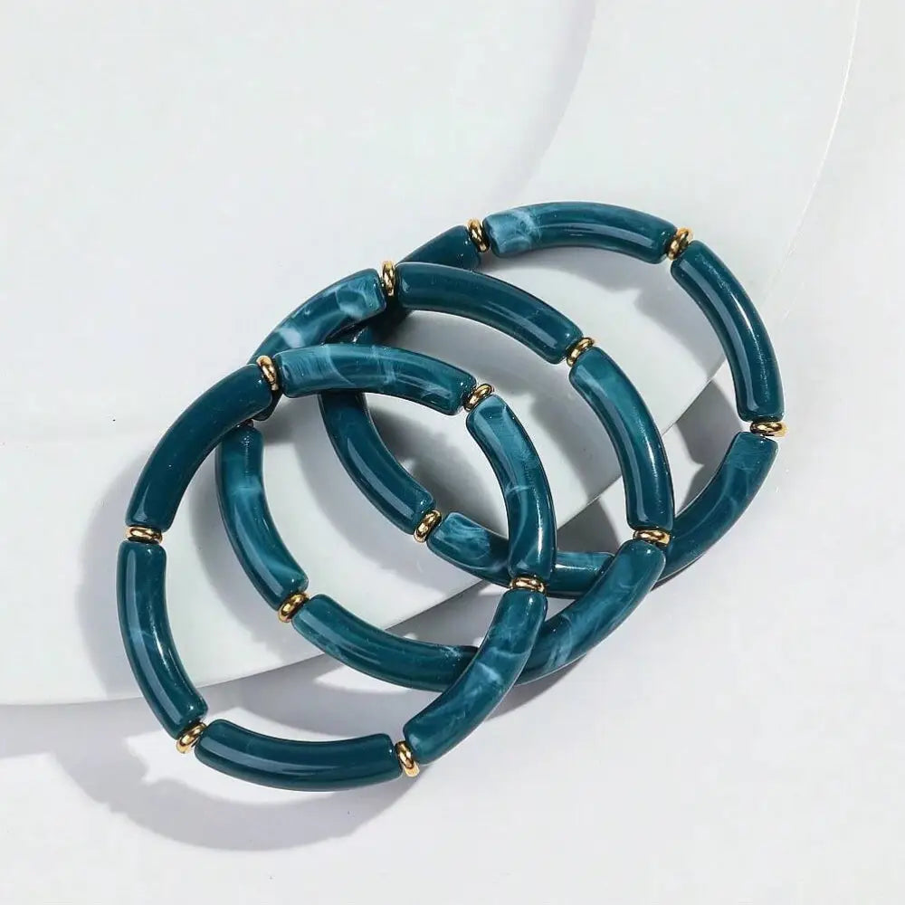 Elbow Bracelets Ladies | Chic Boho Acrylic Accessories | same ANTHEM - Color18